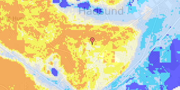 Ekstrem regn på Møllebakken 1