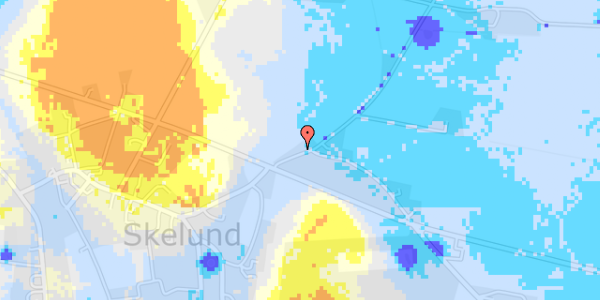 Ekstrem regn på Nørkærvej 21