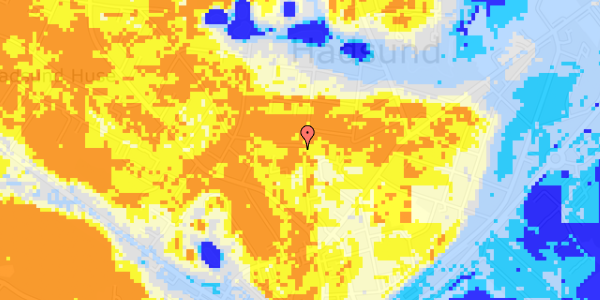 Ekstrem regn på Rosendalsvej 15