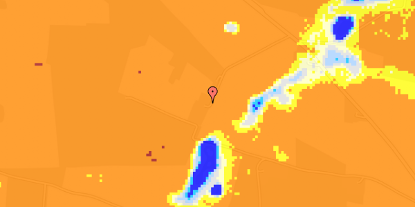 Ekstrem regn på Rostrupvej 55