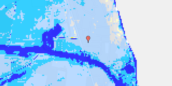 Ekstrem regn på Ryttermarken 35