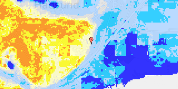 Ekstrem regn på Samsøgade 6