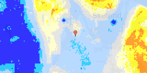 Ekstrem regn på Teglbakkevej 31