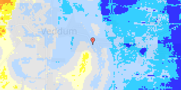 Ekstrem regn på Veddum Hovedgade 66