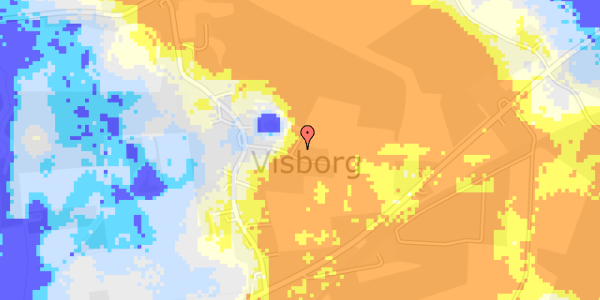 Ekstrem regn på Vindingsvej 1