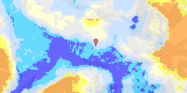 Ekstrem regn på Visborgvej 53