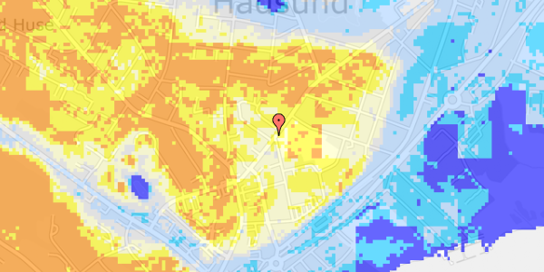 Ekstrem regn på Østergade 19