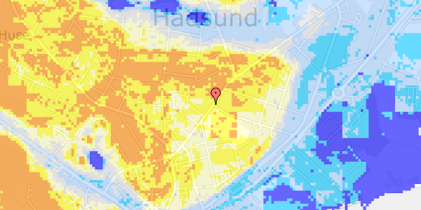 Ekstrem regn på Østergade 27