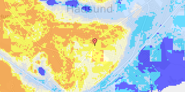 Ekstrem regn på Østergade 29