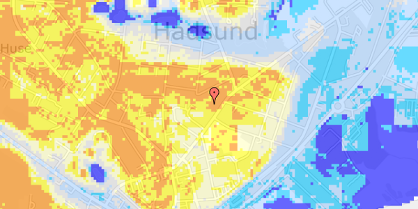 Ekstrem regn på Østergade 35