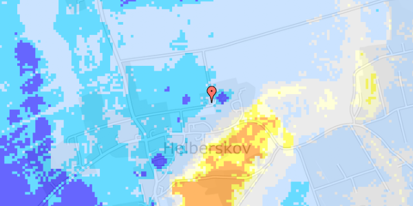 Ekstrem regn på Øster Markvej 9