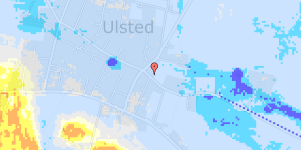 Ekstrem regn på Drøvten 1