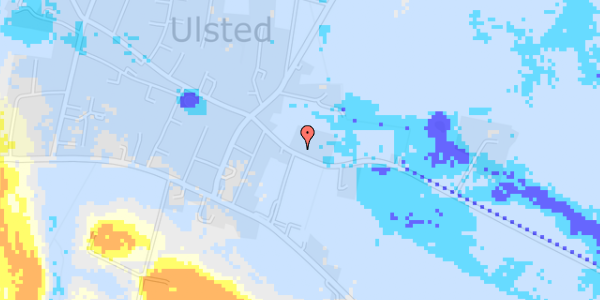 Ekstrem regn på Drøvten 9