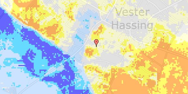 Ekstrem regn på Frederik Jensensvej 6