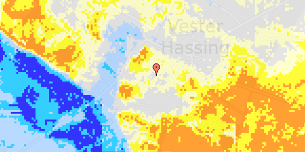 Ekstrem regn på Frederik Jensensvej 15