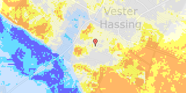 Ekstrem regn på Frederik Jensensvej 17