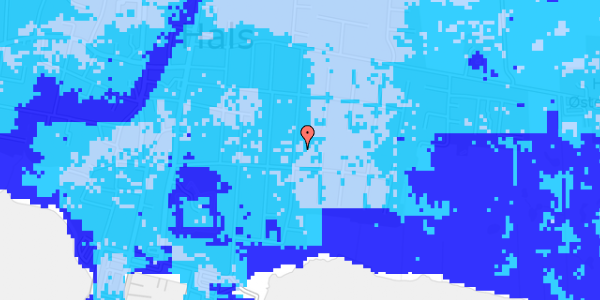 Ekstrem regn på Gl Skansevej 22