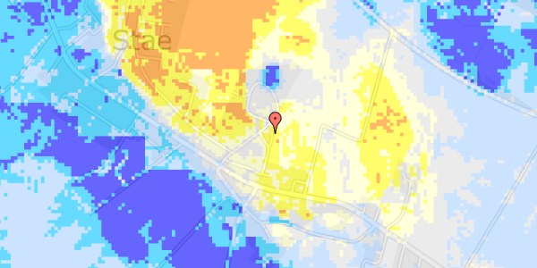 Ekstrem regn på Hasselvej 1