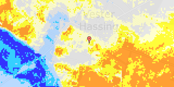 Ekstrem regn på Kirkevej 16