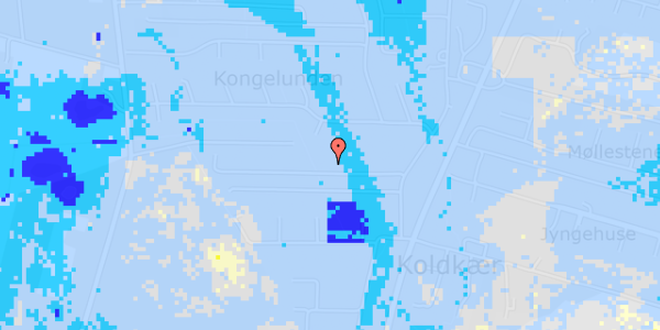 Ekstrem regn på Knudshoved 16