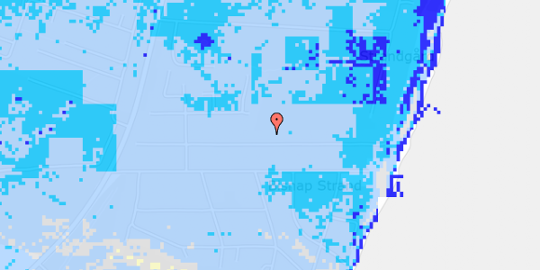 Ekstrem regn på Lille Strandgaard 19