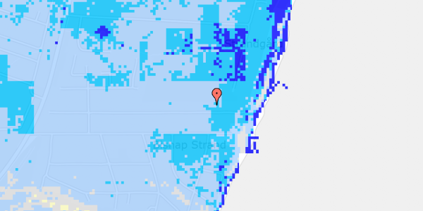 Ekstrem regn på Lille Strandgaard 39