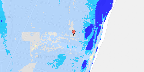 Ekstrem regn på Lindegrenen 10