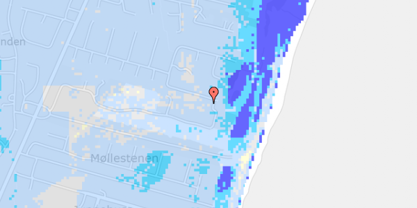 Ekstrem regn på Lindegrenen 14