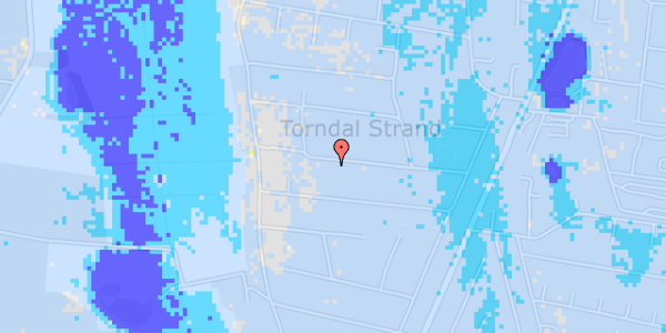 Ekstrem regn på Lonevej 21