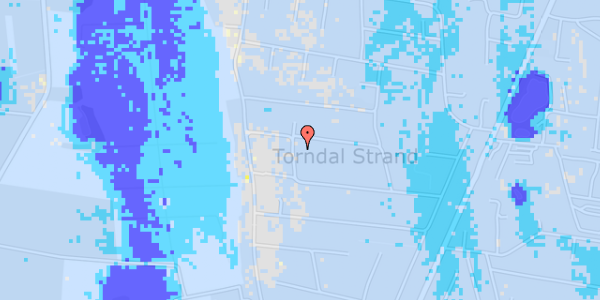 Ekstrem regn på Lonevej 26