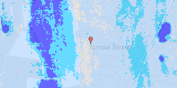 Ekstrem regn på Lonevej 47