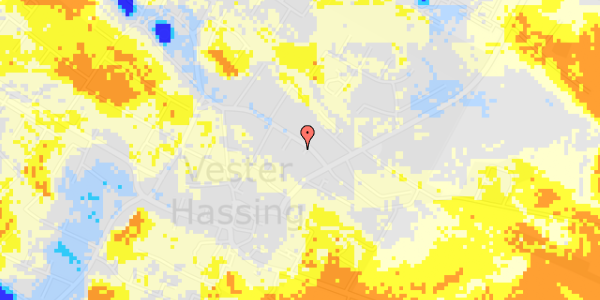 Ekstrem regn på Rolighedsvej 3B