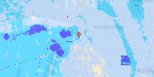 Ekstrem regn på Skovsgårdsvej 84