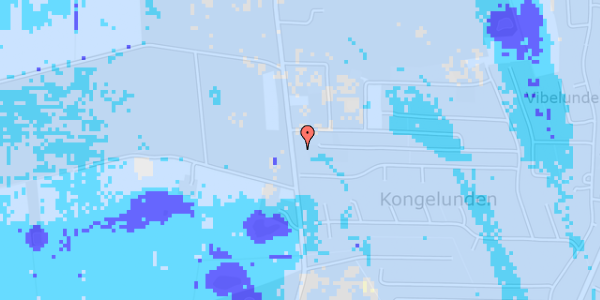 Ekstrem regn på Skovsgårdsvej 90