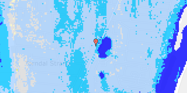 Ekstrem regn på Strandvejen 115