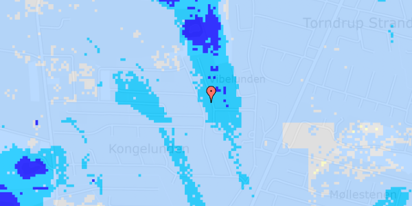 Ekstrem regn på Svingelen 15