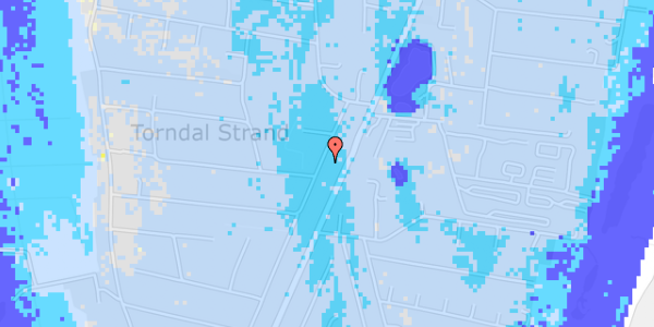 Ekstrem regn på Torndalsvej 13