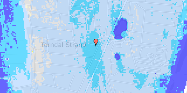 Ekstrem regn på Torndalsvej 14