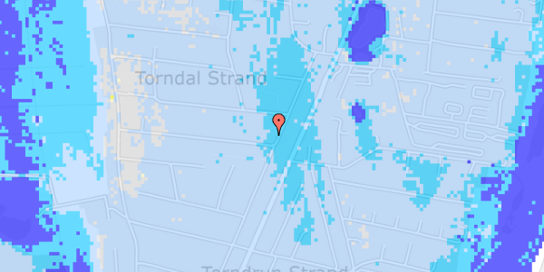 Ekstrem regn på Torndalsvej 20