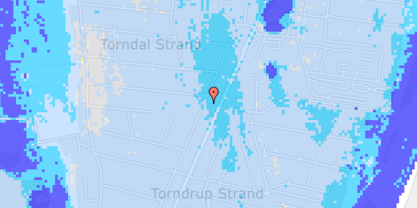 Ekstrem regn på Torndalsvej 29