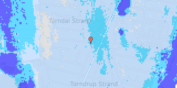 Ekstrem regn på Torndalsvej 33