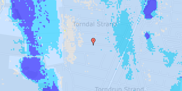 Ekstrem regn på Torndalsvej 45