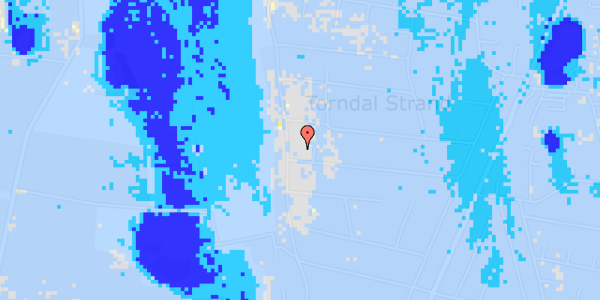 Ekstrem regn på Torndalsvej 52