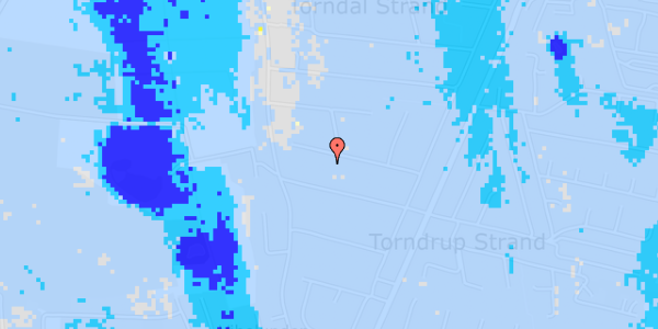 Ekstrem regn på Vestmarksvej 13