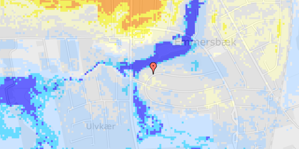 Ekstrem regn på Agerledet 34