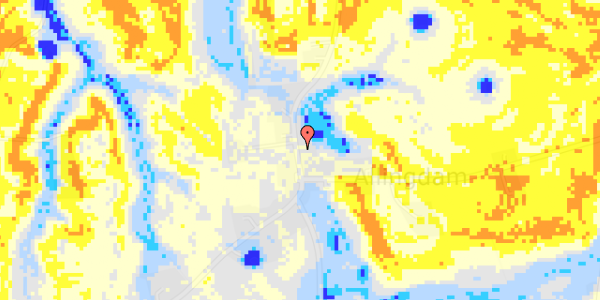 Ekstrem regn på Allingdamvej 109