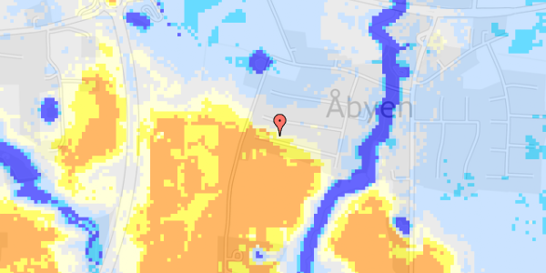 Ekstrem regn på Anemonevej 14