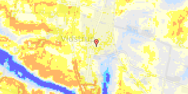 Ekstrem regn på Gl Hirtshalsvej 25