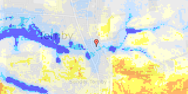 Ekstrem regn på Gl Landevej 10