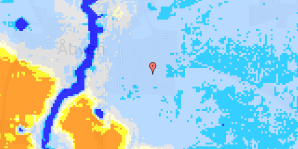 Ekstrem regn på Granlyvej 46